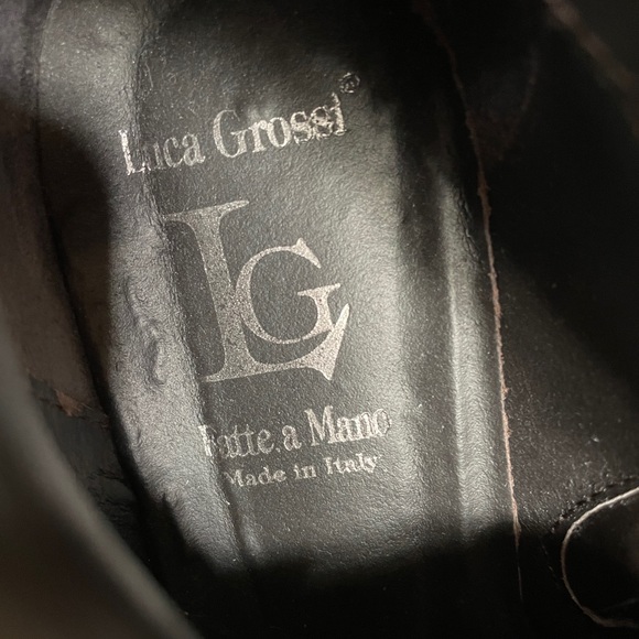 Luca Grossi Fatte a Mano, Knee Height Black Boots, Size 36.5 EU/6 US - Picture 11 of 11